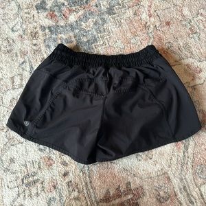 Lululemon Black Running Shorts
